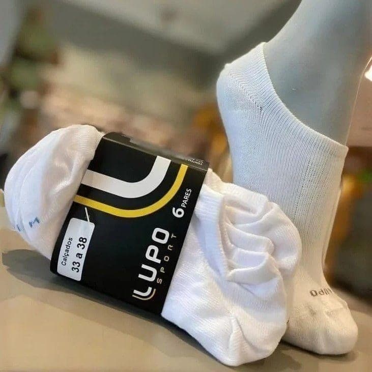 Kit 6 Pares Meias Lupo Invisível Soquete