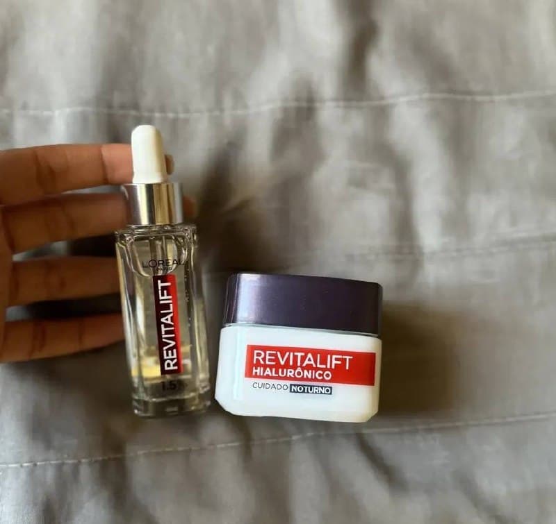 Kit Sérum Facial + Creme Anti-idade Revitalift L'oréal Paris